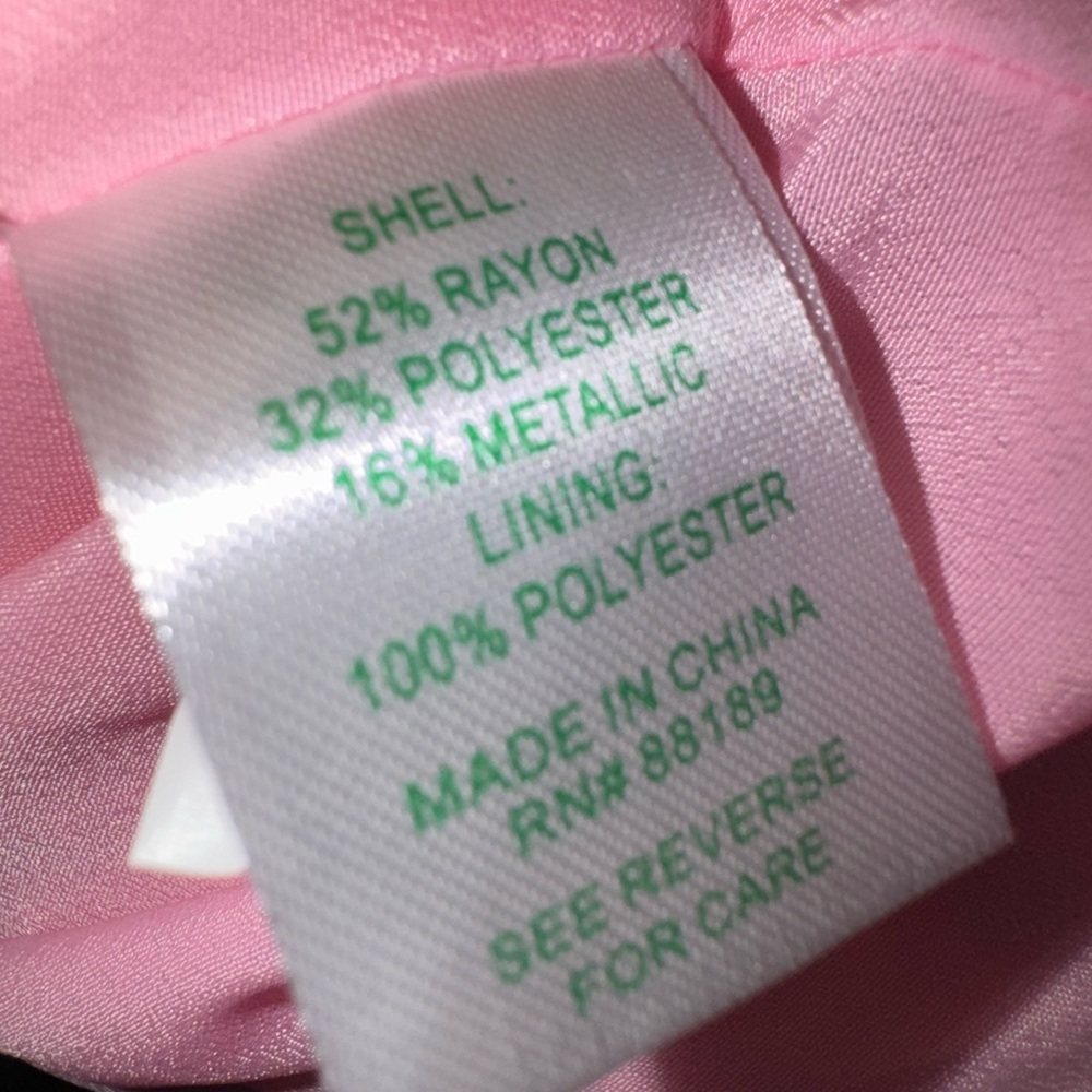 Lilly Pulitzer Pink and Silver Textured Dress - Picture 11 of 11